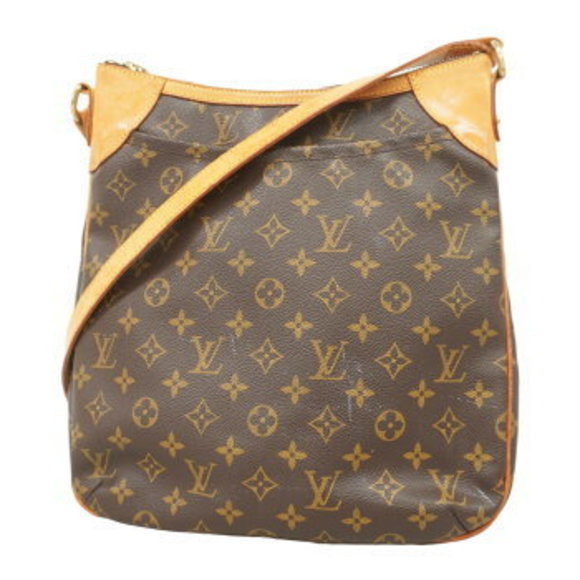 Louis Vuitton Monogram Odeon MM Shoulder Bag Brown - Picture 1 of 9